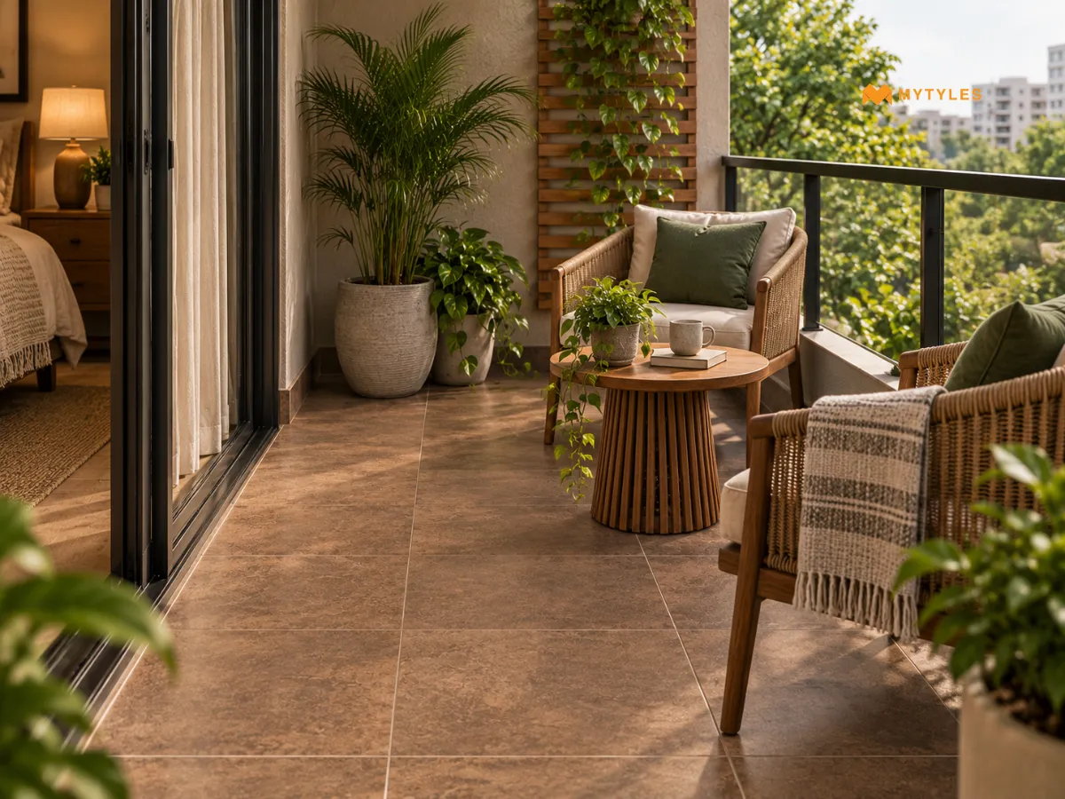 Ceramic Tiles in Balconies and Utility Areas